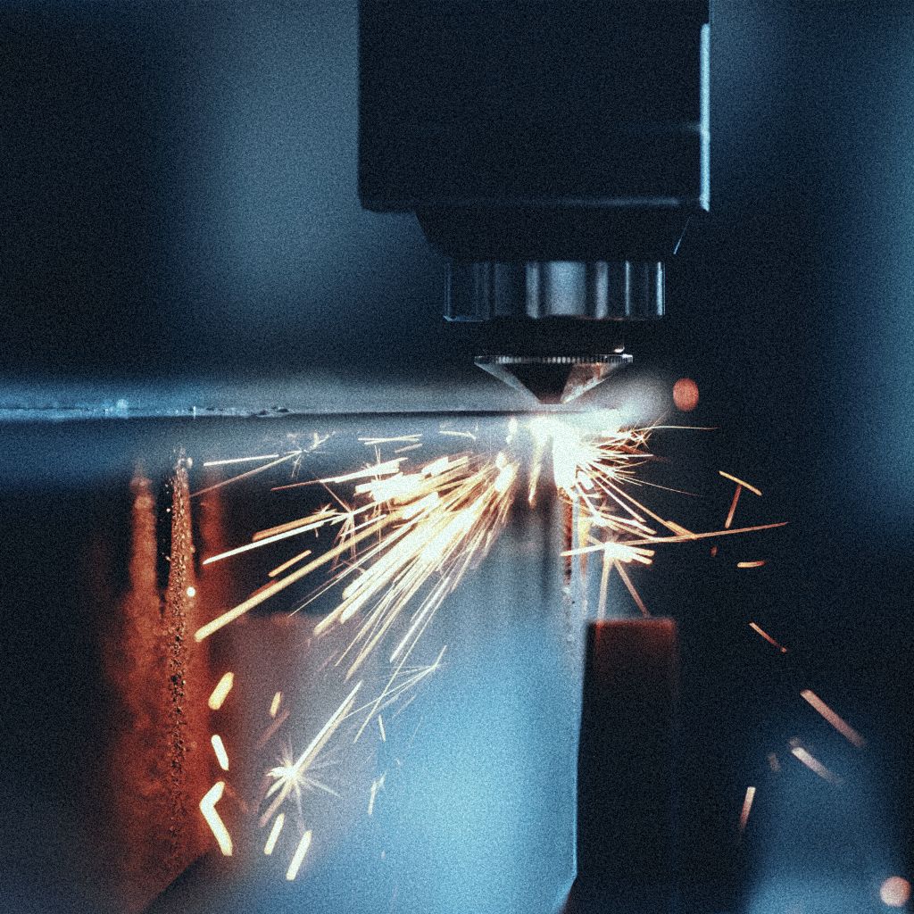 A precision laser cutter